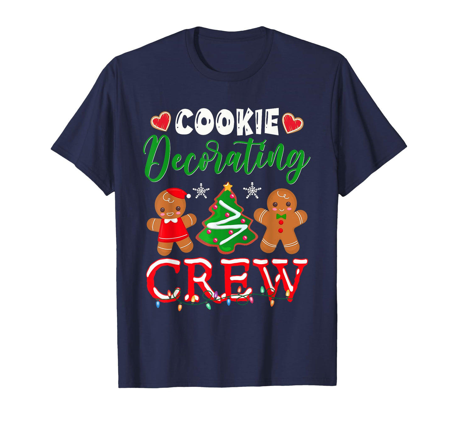 Cookie Decorating Crew Christmas Baker T-Shirt