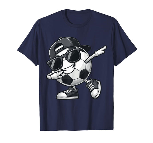 Dabbing Soccer Ball Player T-Shirt