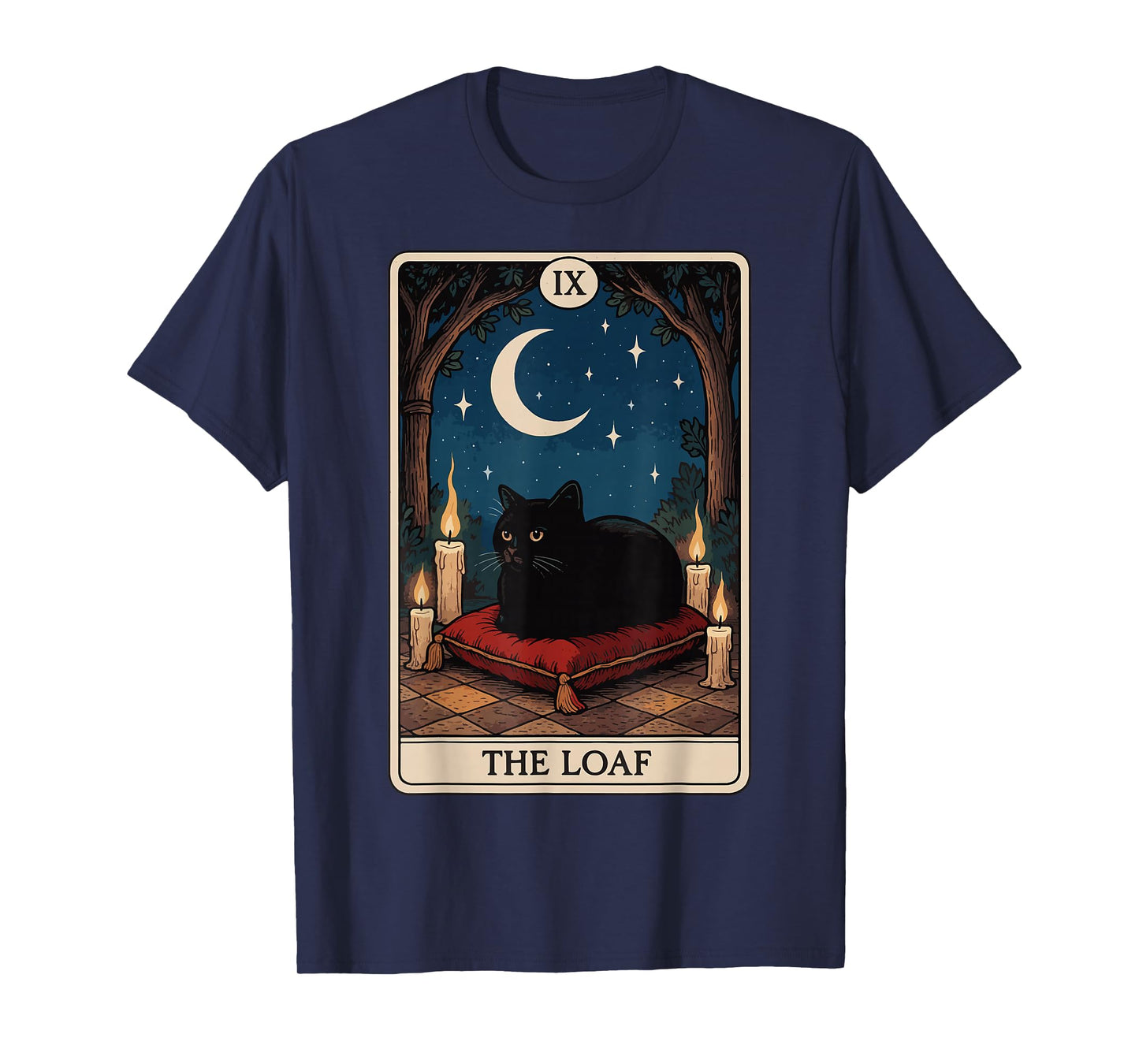 The Loaf Cat Tarot Card T-Shirt