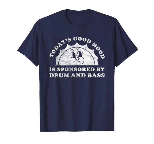 Funny Cute Retro Vintage Drum and Bass Music T-Shirt