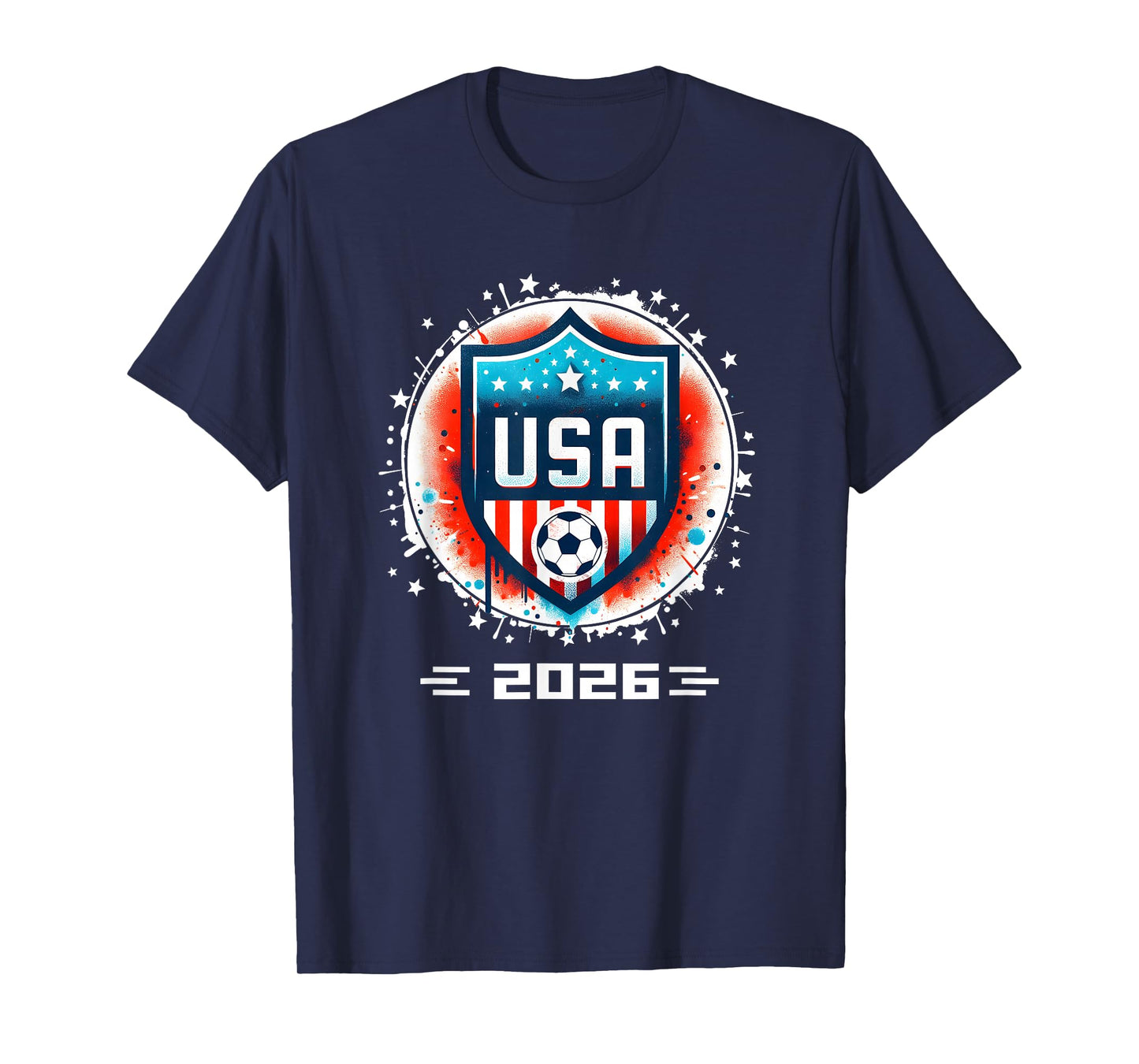 USA Player 2026 Team Boys Kids Men Youth Teen USA 2026 T-Shirt