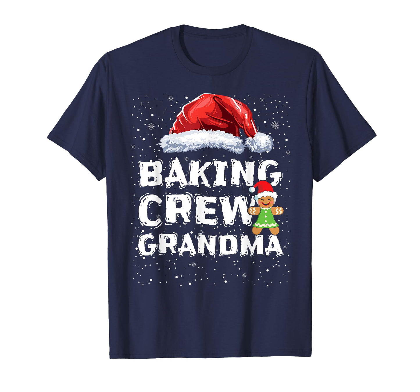 Cookie Baking Crew Shirt Grandma Matching Christmas T-Shirt