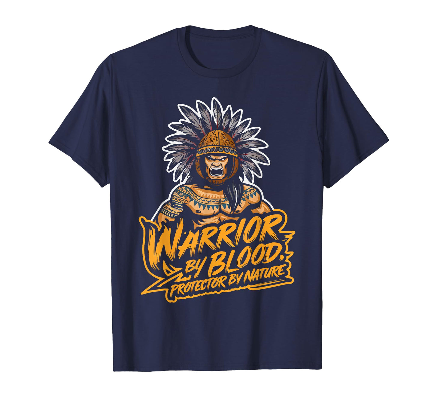 Kanaka Maoli Warrior Native Hawaiian Islands Hawaii Flag T-Shirt