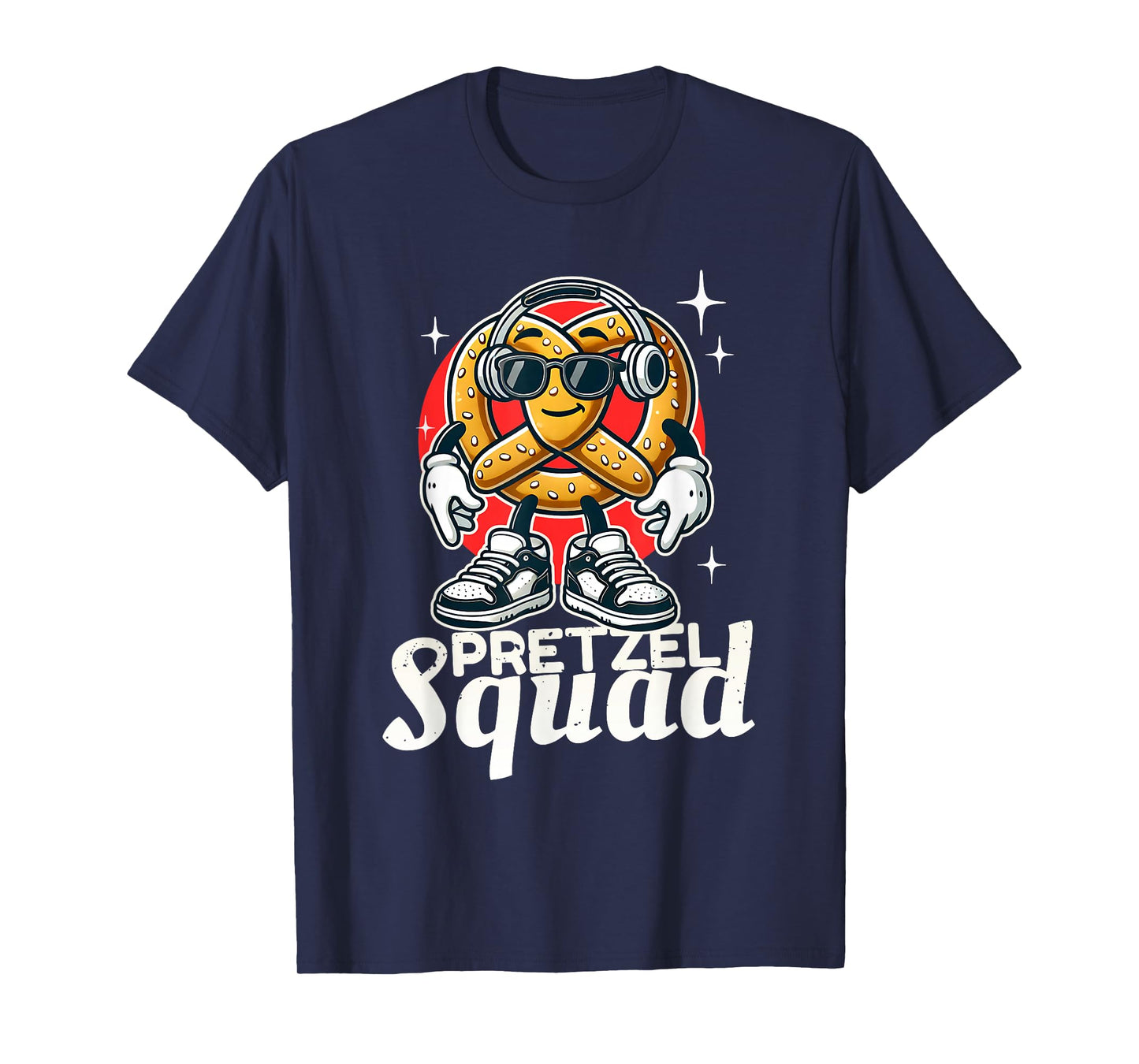 Cool Pretzel Squad Snack Matching Costume Women Kids Men T-Shirt