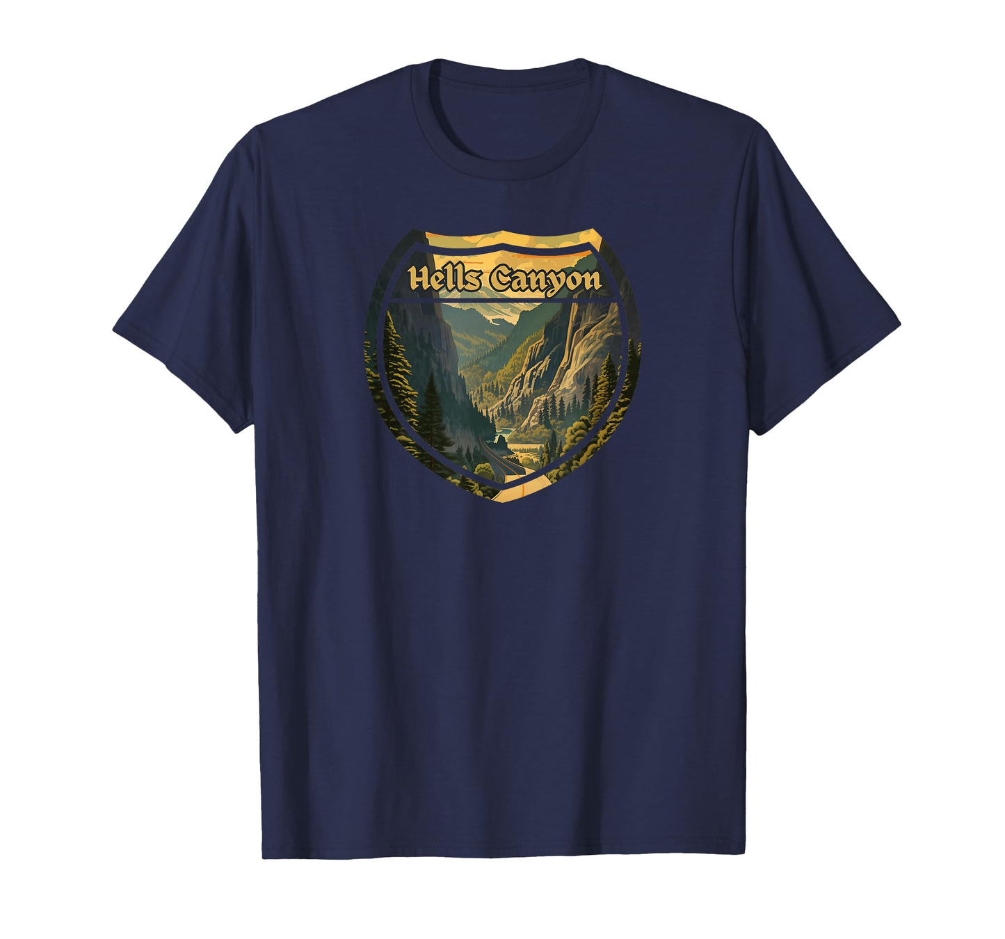 Hells Canyon Scenic Byway Souvenir T-Shirt
