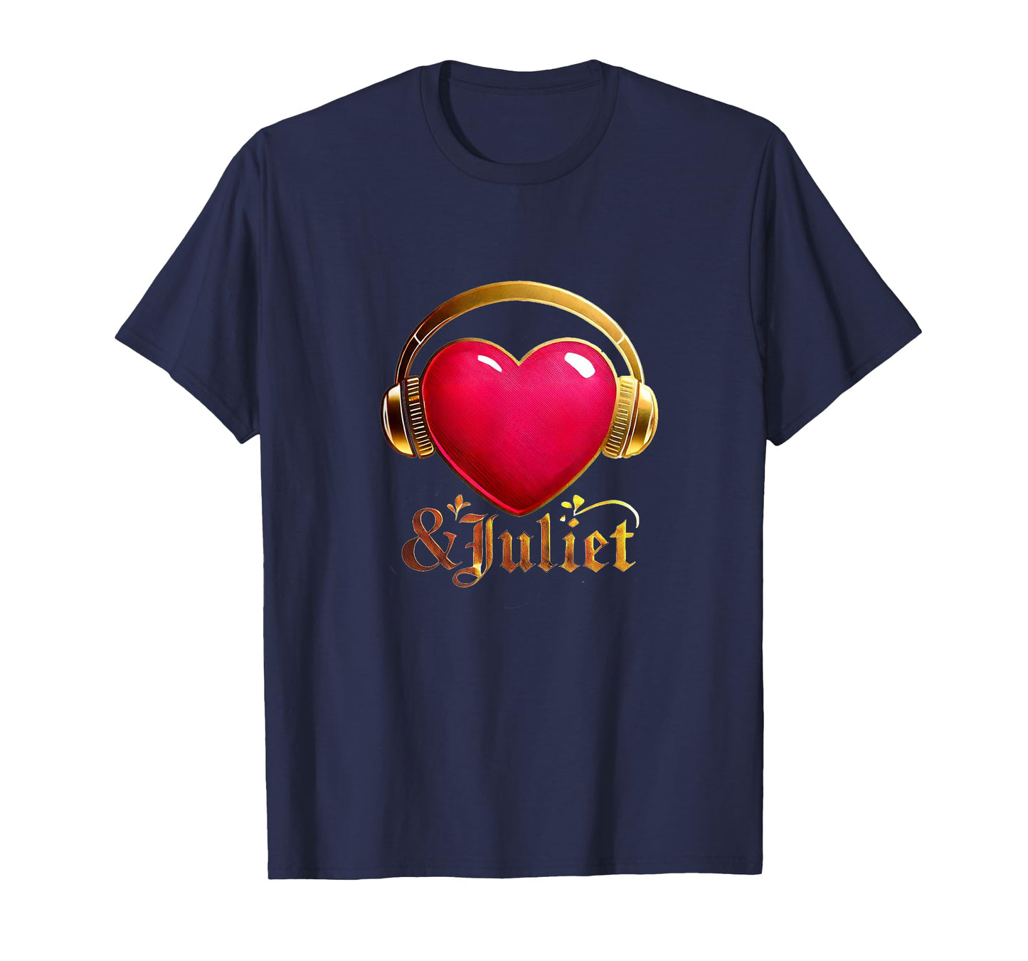 & Juliet Musical Theatre Heart Musicals T-Shirt