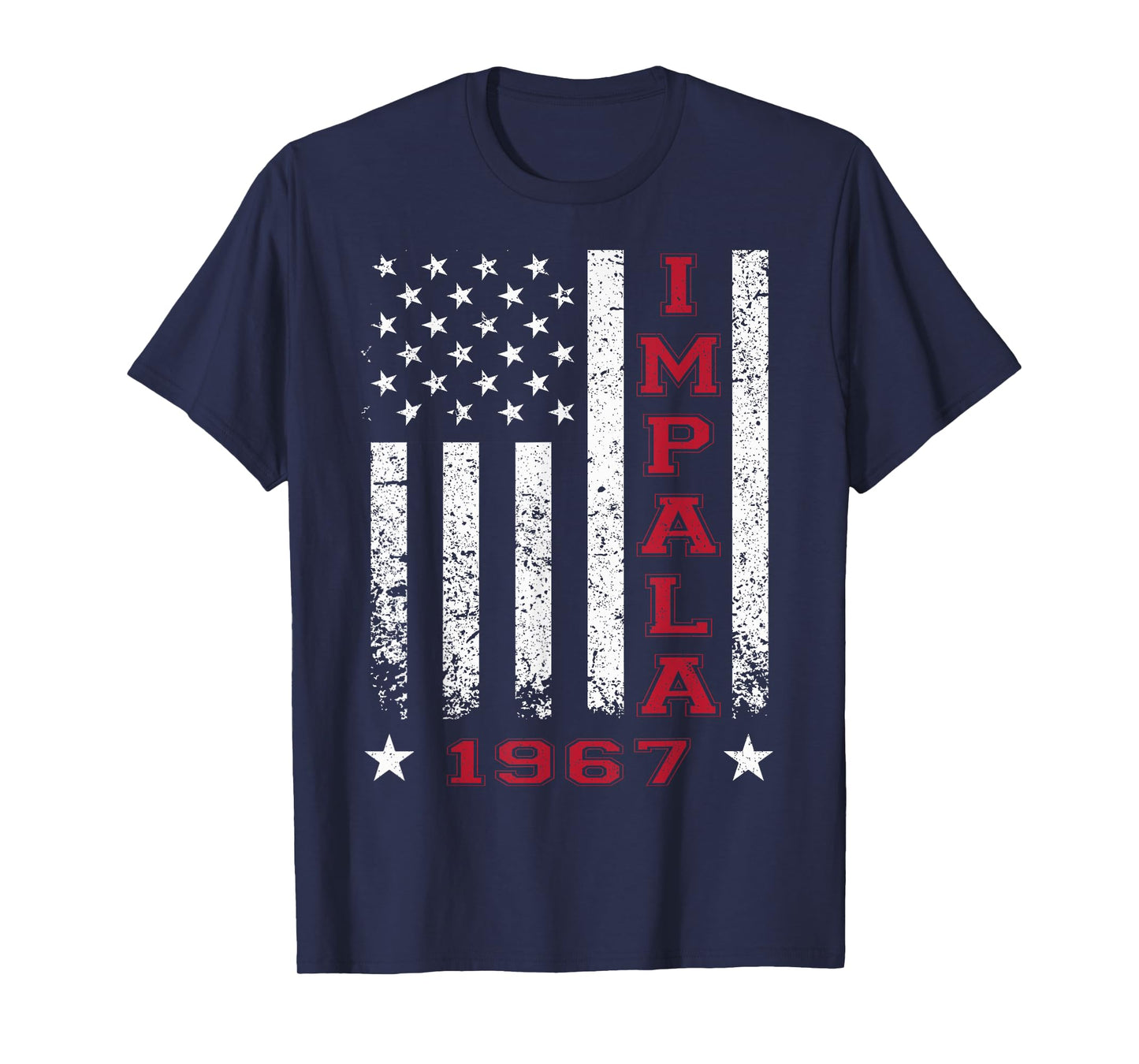 Jersey Style 67 1967 Impala Old School Muscle Cars T-Shirt