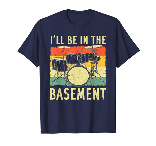 Cool Drumming Design for Men Women Drum Set Drumming Drummer T-Shirt