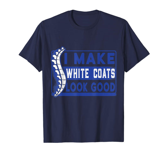 Chiropractic study white coat ceremony chiropractor student T-Shirt