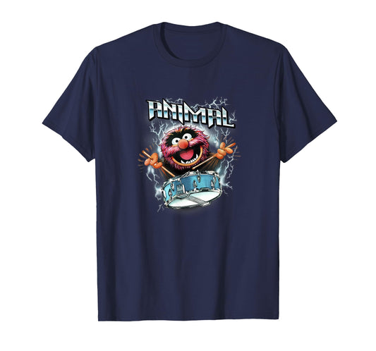 Disney The Muppets Animal Electrifying Epic Drumroll Poster T-Shirt