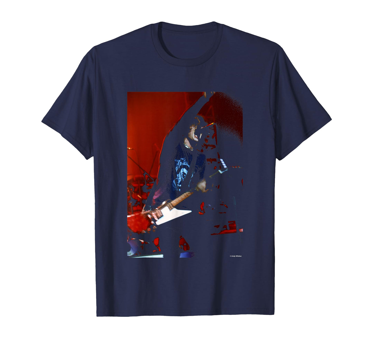Foo Fighters Live Dave Grohl Photo by Andy Willsher T-Shirt