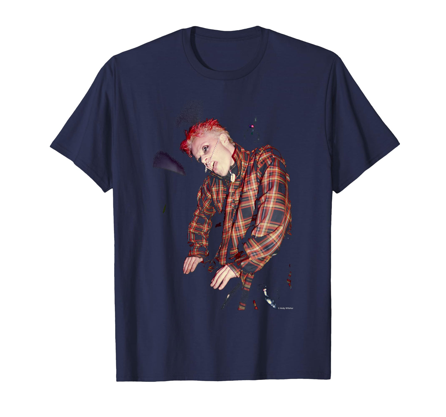 Keith Flint The Prodigy 1995 Poison Tour By Andy Willsher T-Shirt