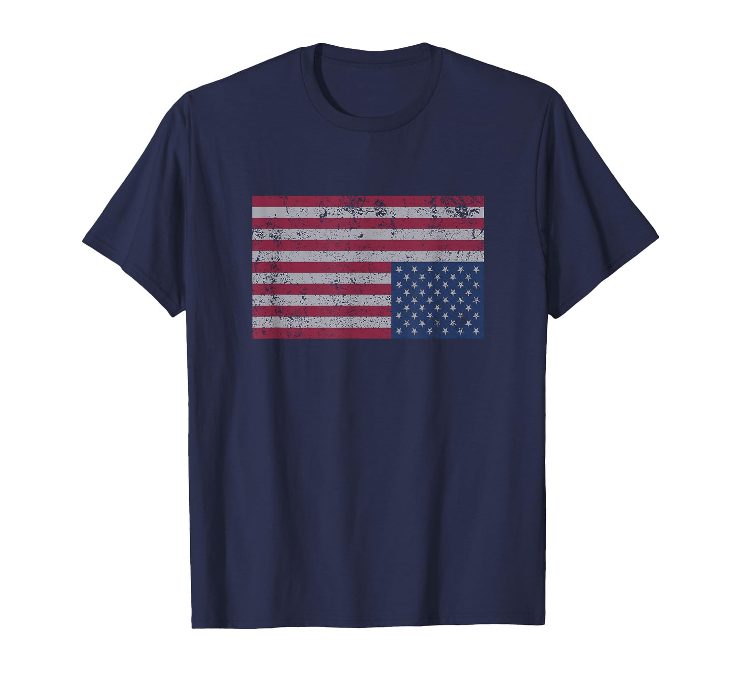 American Flag Distress Upside Down United States USA T Shirt T-Shirt
