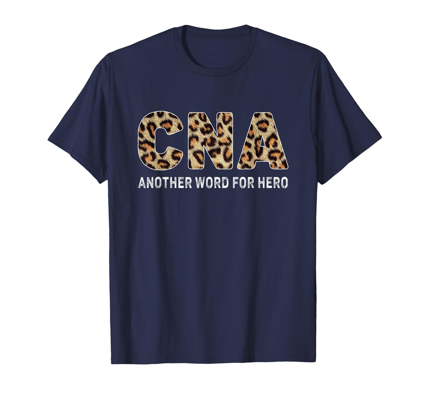 CNA Leopard Nurse Life T-Shirt