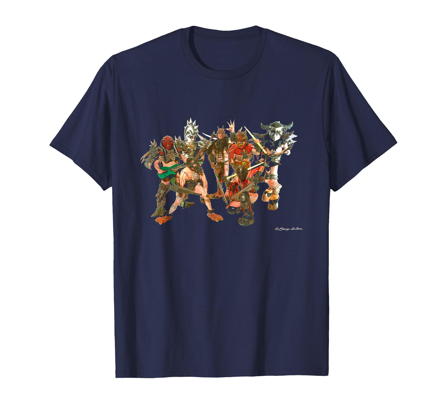 Heavy Metal Band GWAR by George DuBose T-Shirt