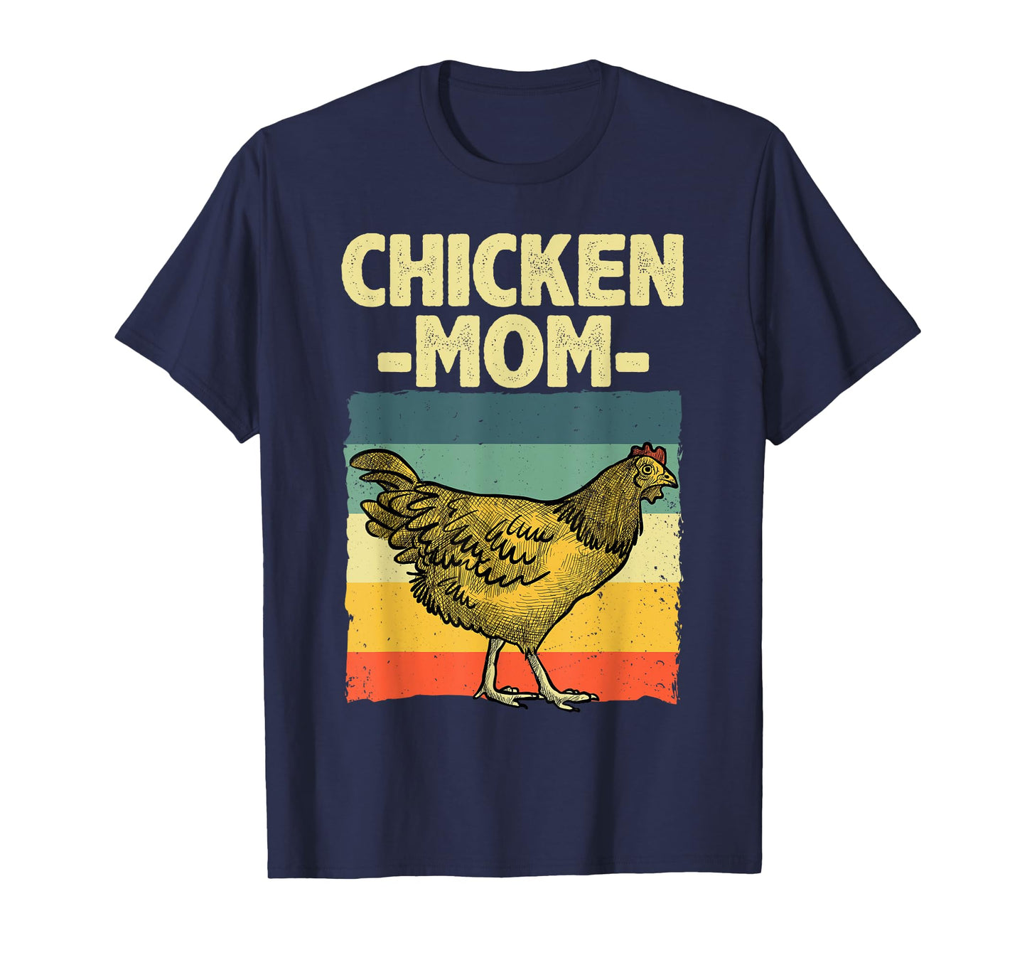 Cool Chicken Mom Art For Women Chicken Farmer Poultry Farm T-Shirt