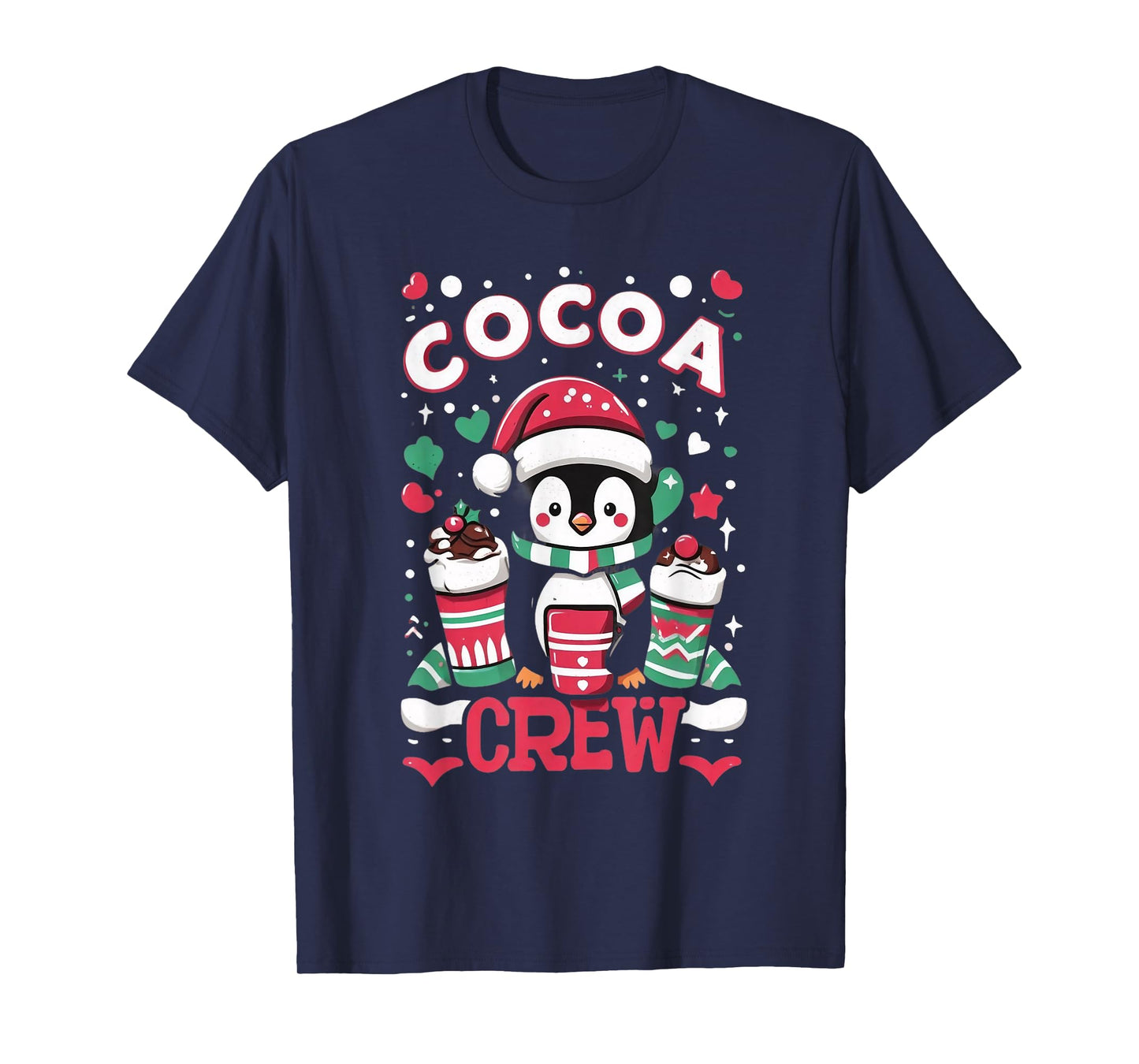 Cocoa Crew - Cozy Winter Hot Chocolate Lover Tee T-Shirt