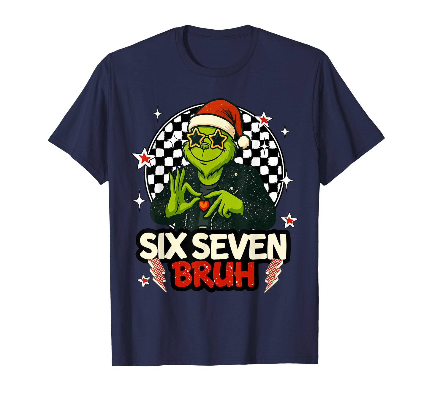 67 Meme Humor 6-7 Funny Six Seven Christmas T-Shirt