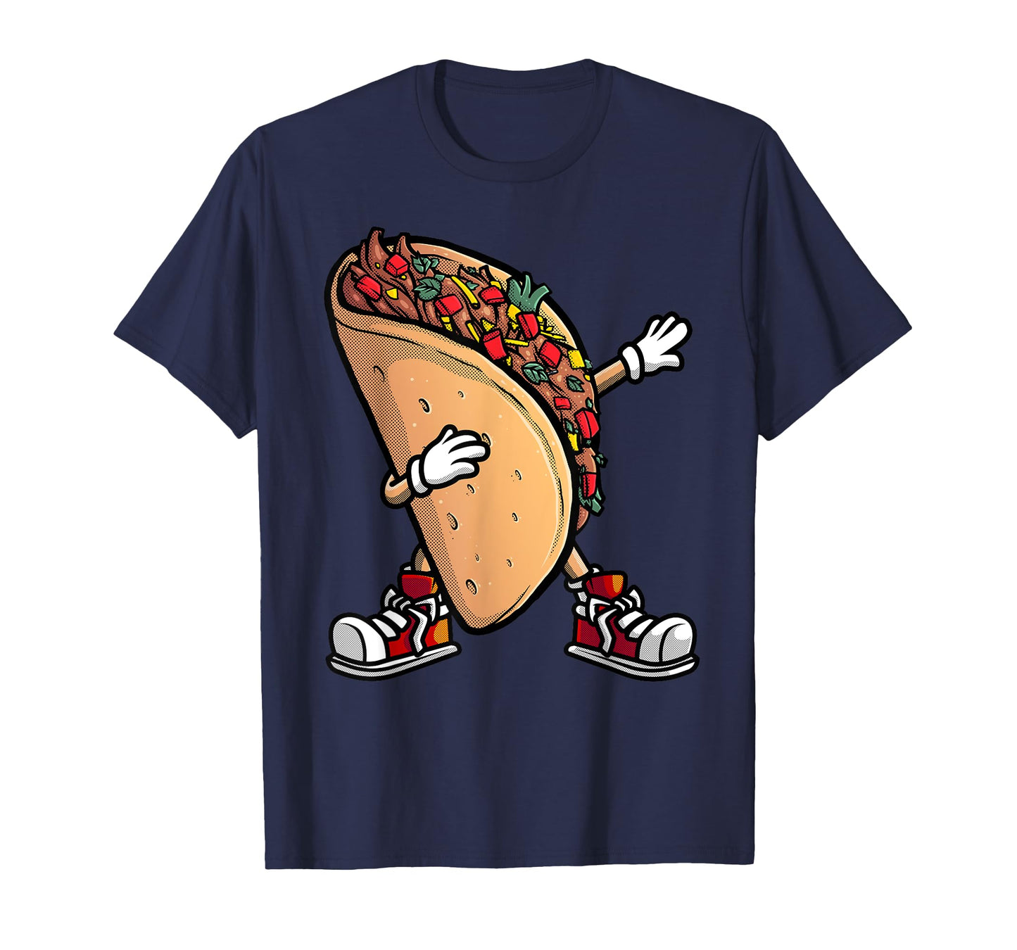 Cool Taco For Men Women Cinco De Mayo Fiesta Mexican Food T-Shirt