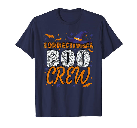 Correctional Boo Crew Halloween Nurse Matching T-Shirt