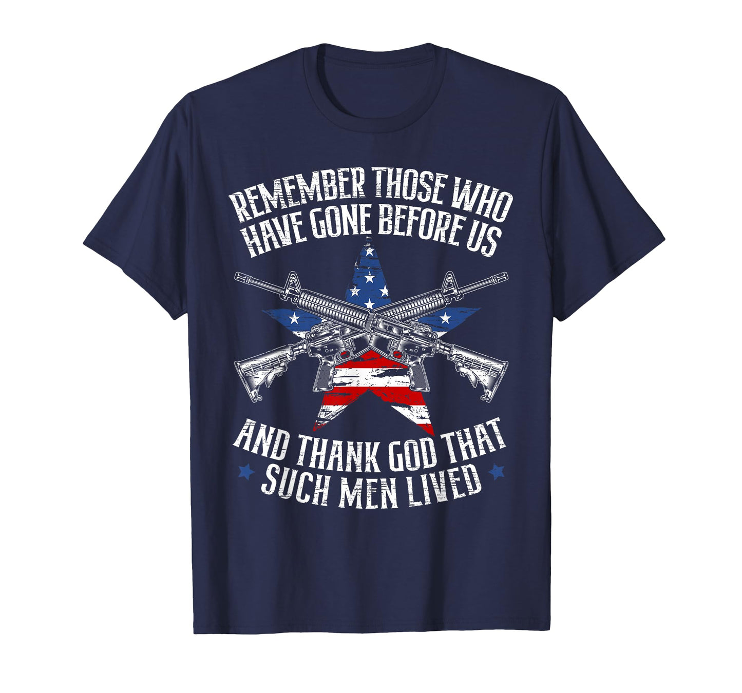 Remember The Fallen Soldiers USA Flag American Memorial Day T-Shirt