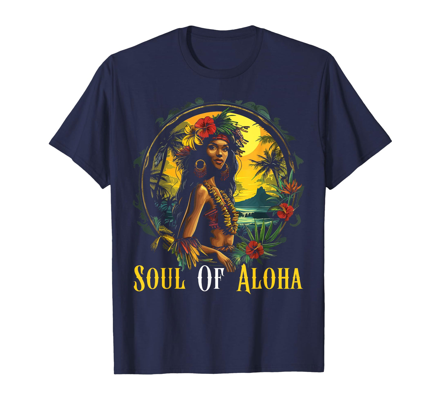Kanaka Maoli Women Native Hawaiian Islands Hawaii Flag T-Shirt