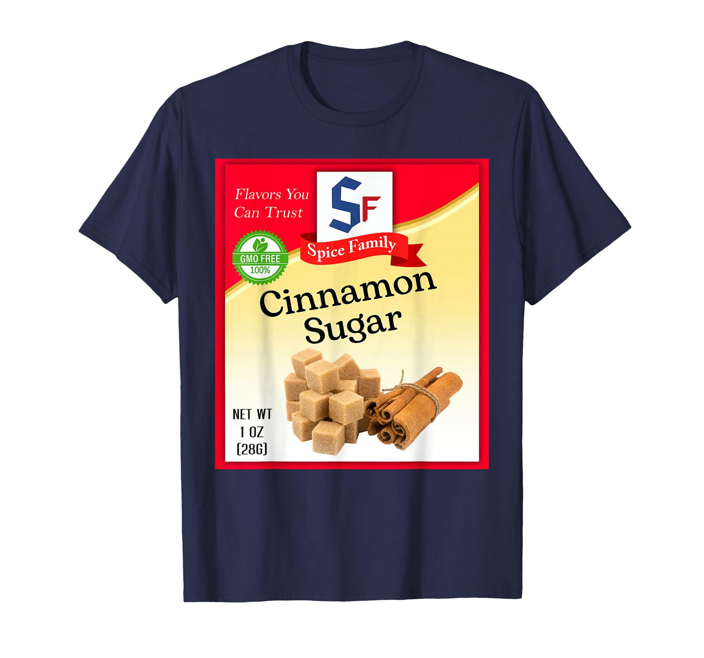 Cinnamon Sugar Group Costume Family Matching Outfit T-Shirt
