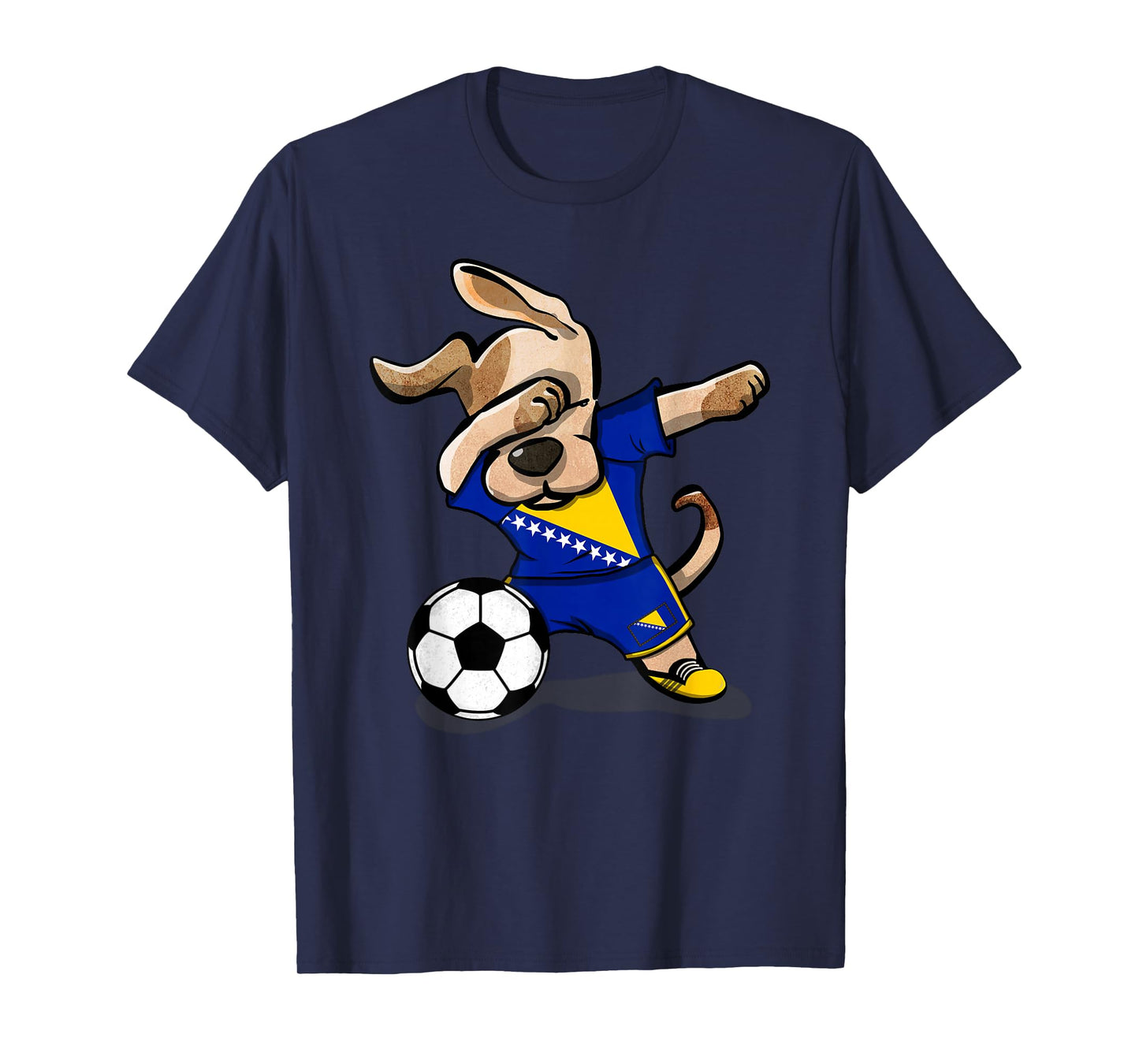 Bosnia Herzegovina Soccer Jersey Bosnian Football Lover Gift T-Shirt