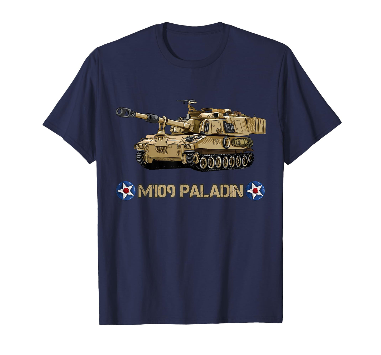 American Self Propelled Artillery M109 Paladin T-Shirt