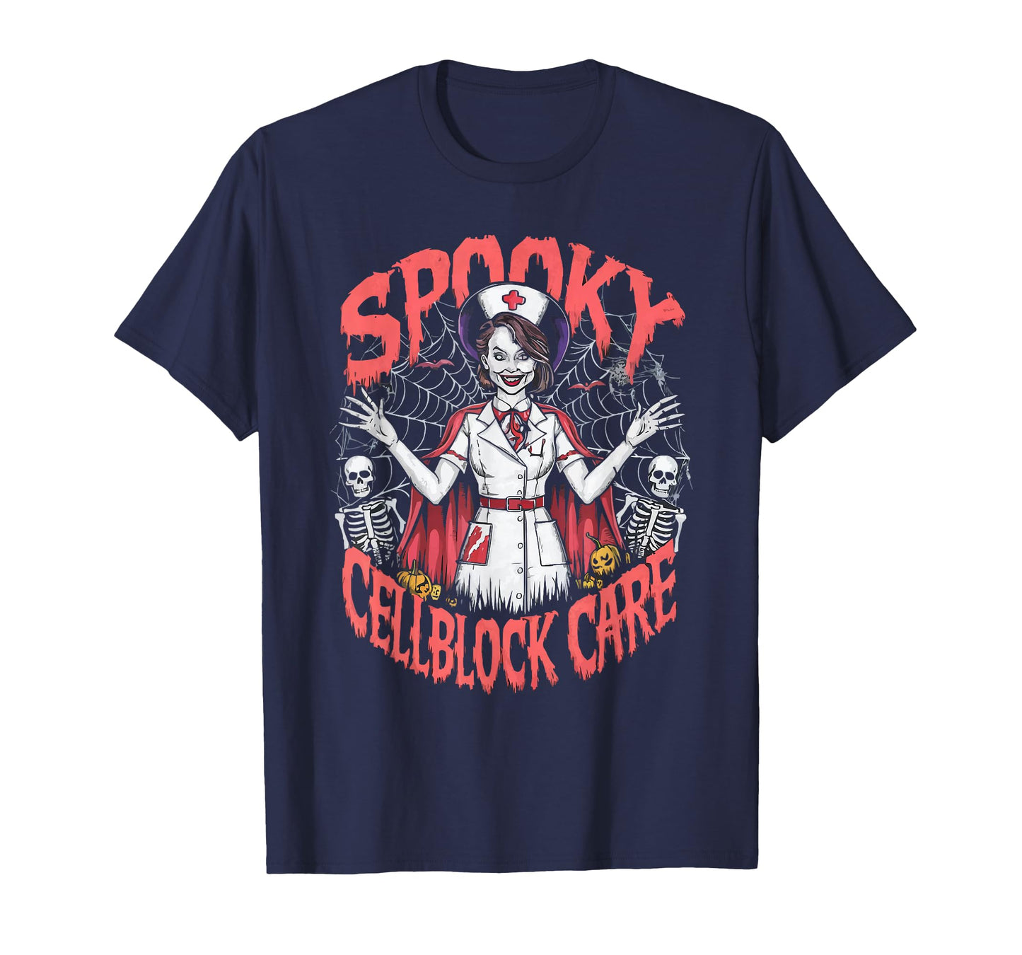 Correctional Nurse Halloween Spooky Nursing Trick Or Treat T-Shirt