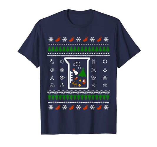 Chemist Tree, Oh Chemistry Tree | Ugly Christmas T-Shirt