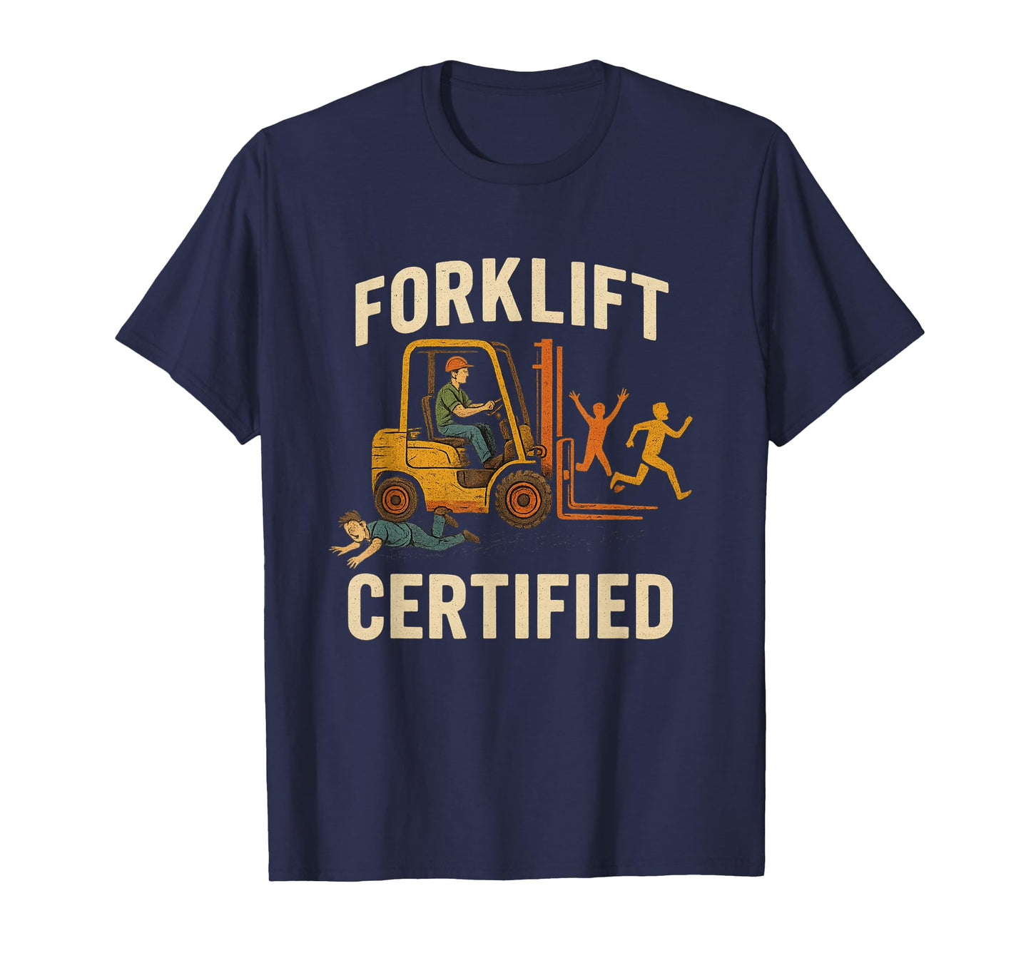 Forklift Certified Shirt, Funny Certified Forklift Operator T-Shirt