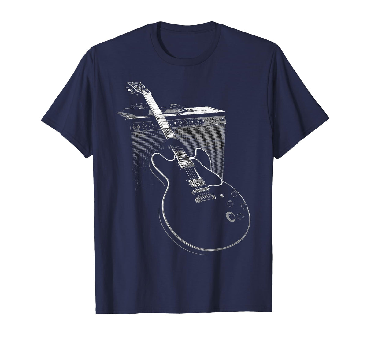 Legendary Blues Guitar and Amp T-Shirt