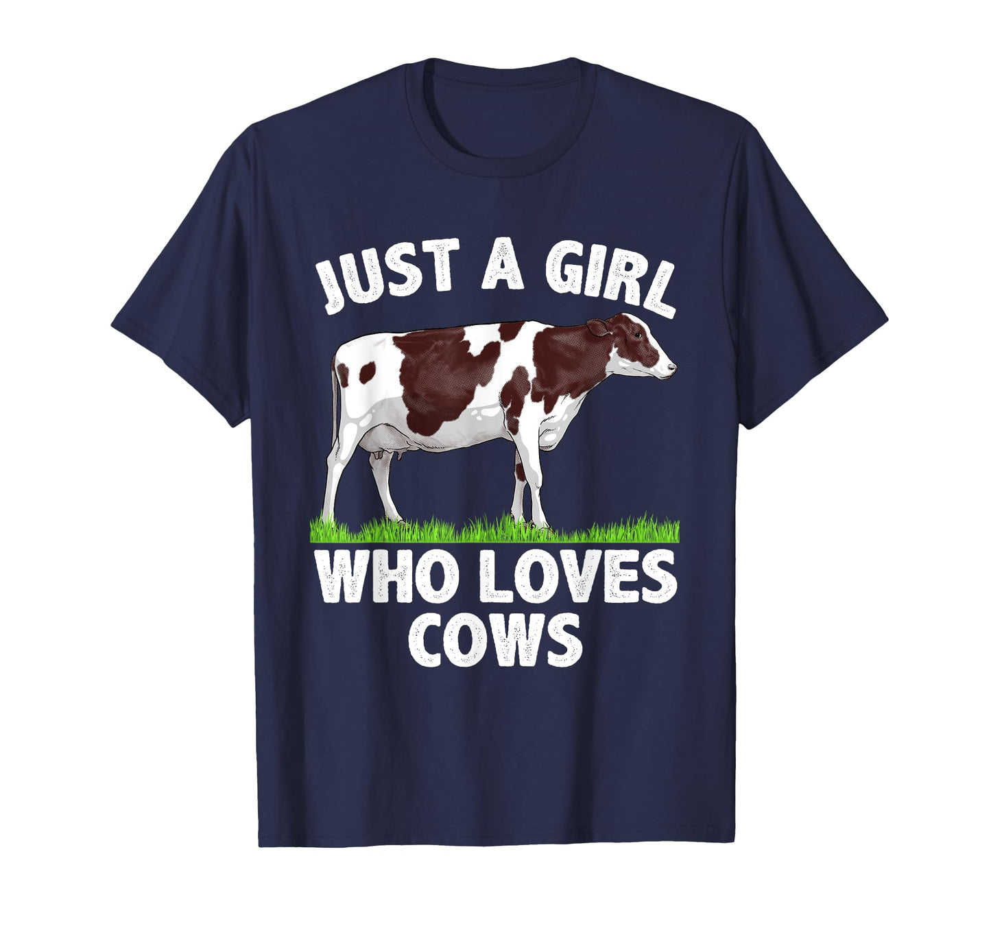 Cool Cow Design For Women Girls Cow Lover Farmer Farm Animal T-Shirt