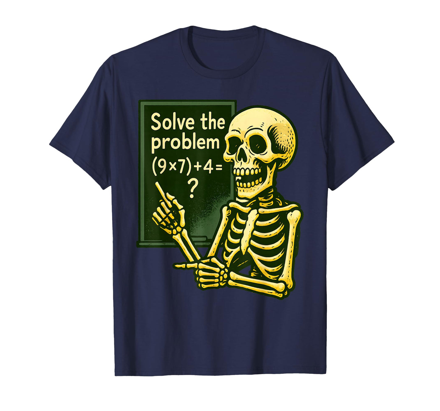 67 Halloween Math Funny Six Seven Meme Brainrot Skeleton T-Shirt