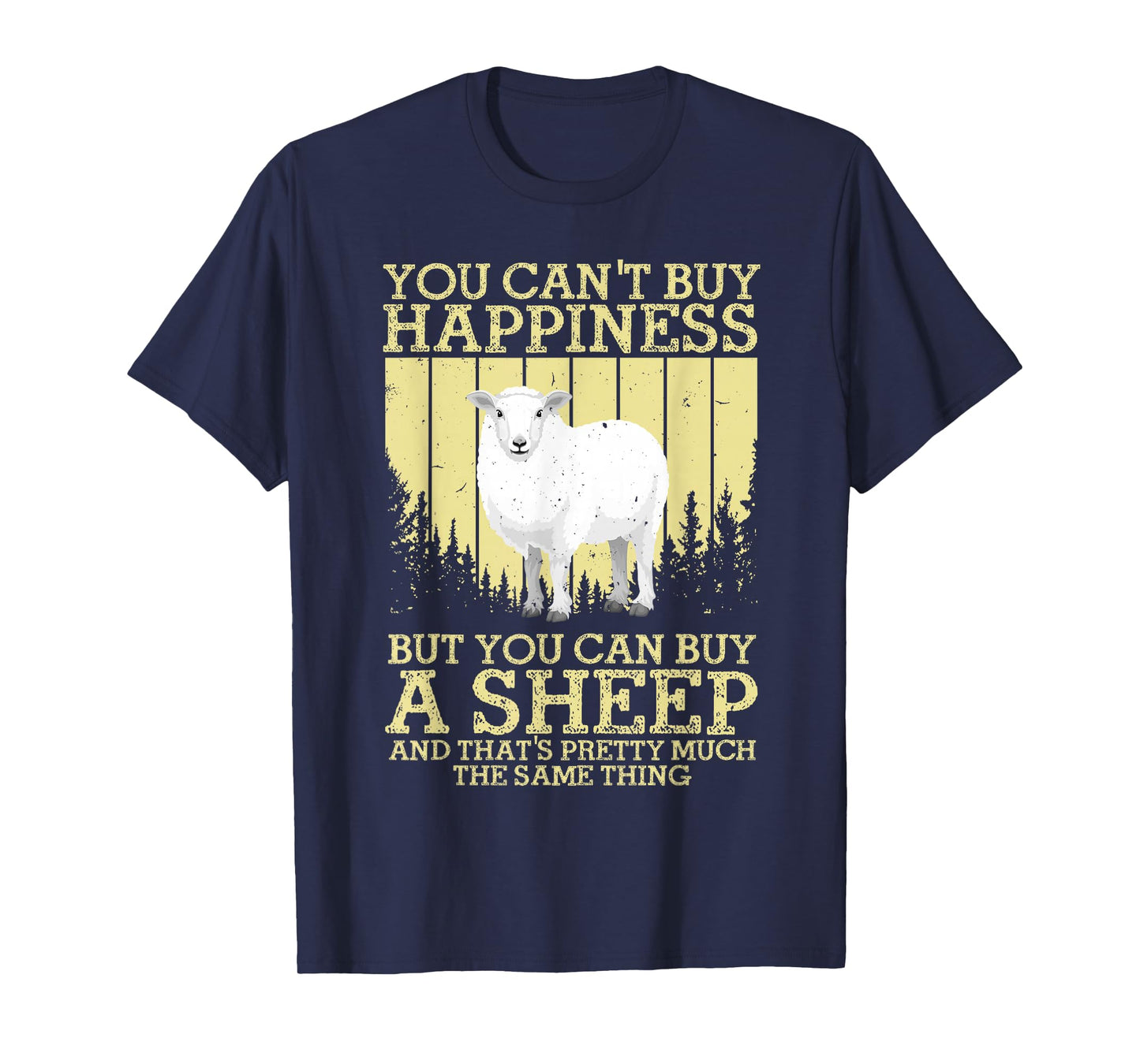 Cute Sheep Design For Men Women Kids Livestock Sheep Lovers T-Shirt