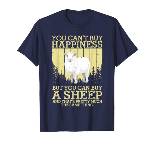 Cute Sheep Design For Men Women Kids Livestock Sheep Lovers T-Shirt