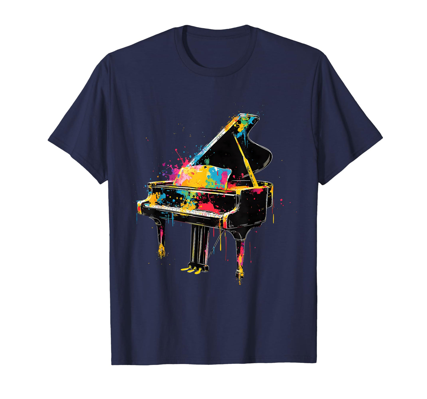 Colorful Piano Music Pianist T-Shirt