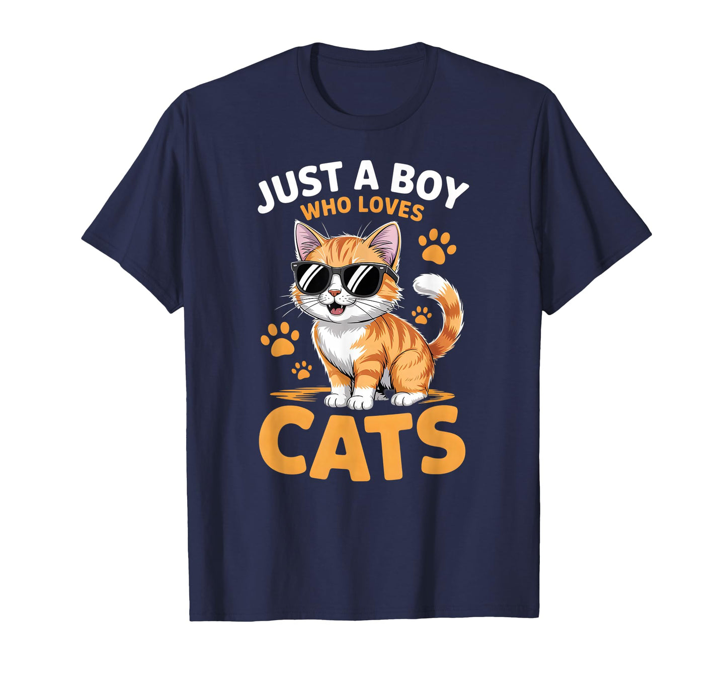 Boys Cat T-Shirt