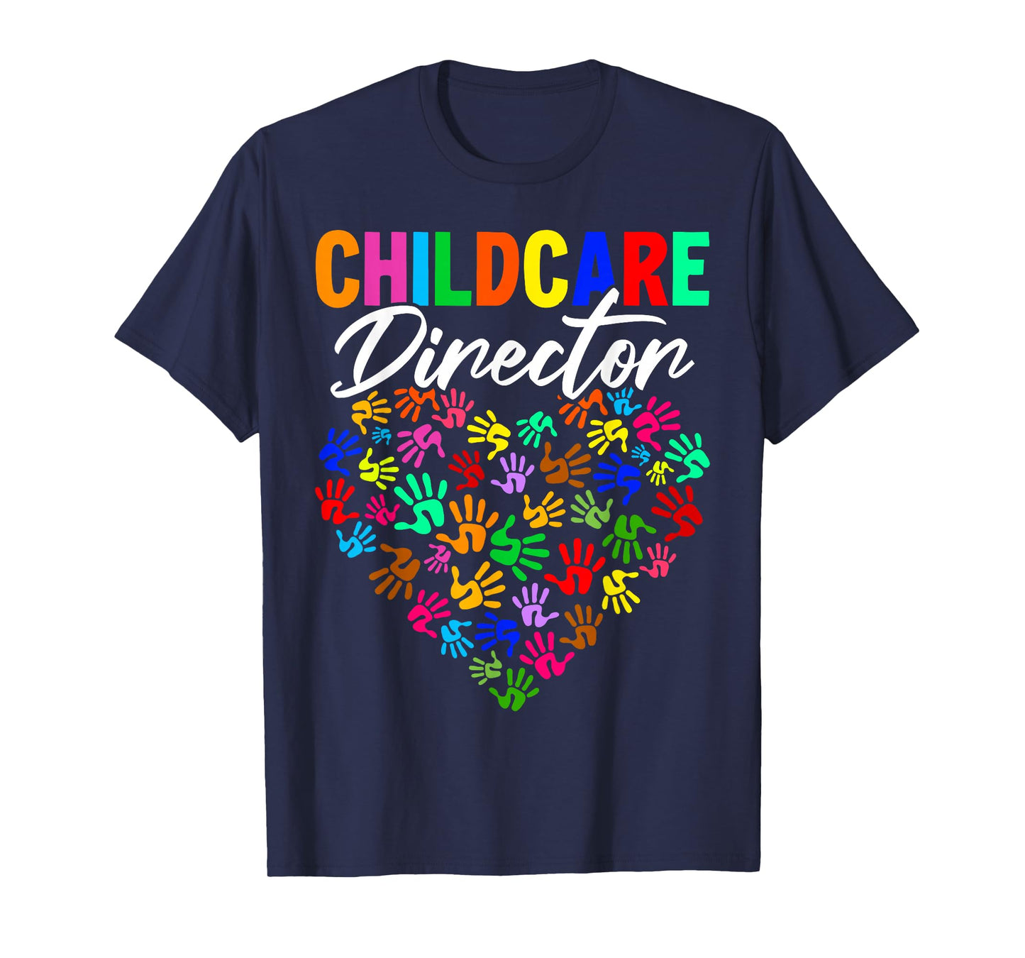 Cute Childcare Director Heart T-Shirt