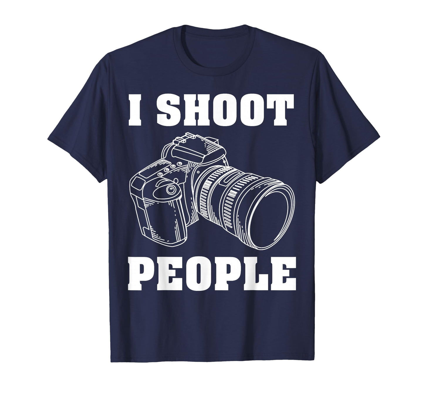 I Shoot People | Cute I Love Photography T-Shirt