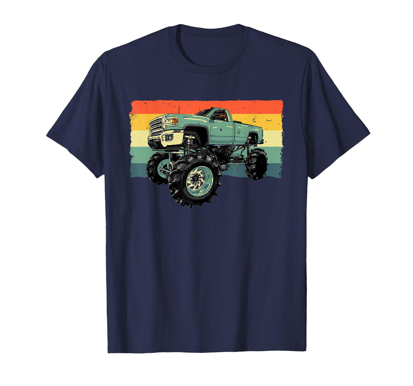 Cool Monster Truck For Men Women Toddler Big Monster Trucks T-Shirt