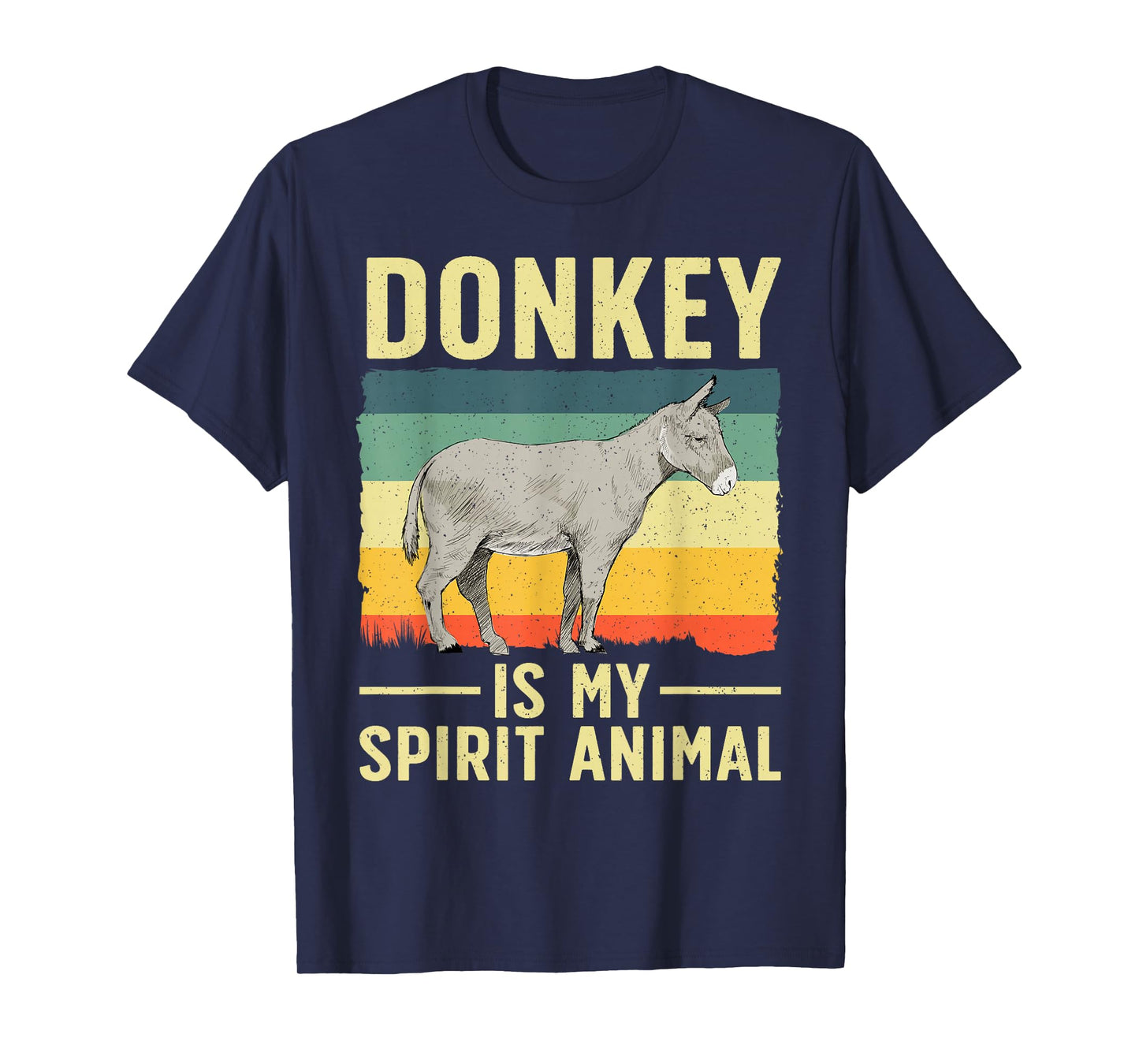 Cool Donkey Design For Men Women Farmer Wild Donkey Lover T-Shirt