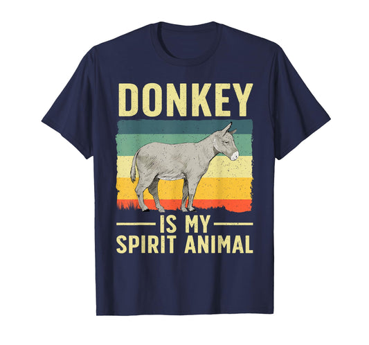 Cool Donkey Design For Men Women Farmer Wild Donkey Lover T-Shirt