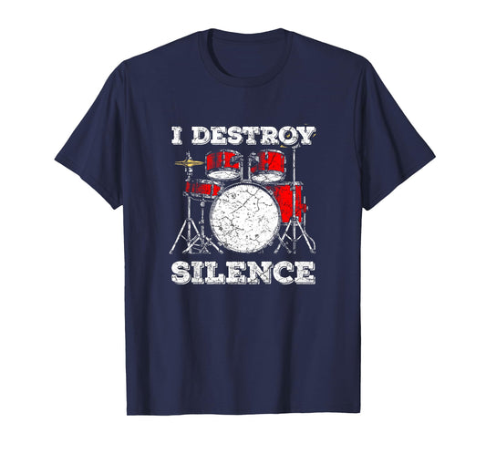 Drum kit Tshirt for a Drumming Kid T-Shirt