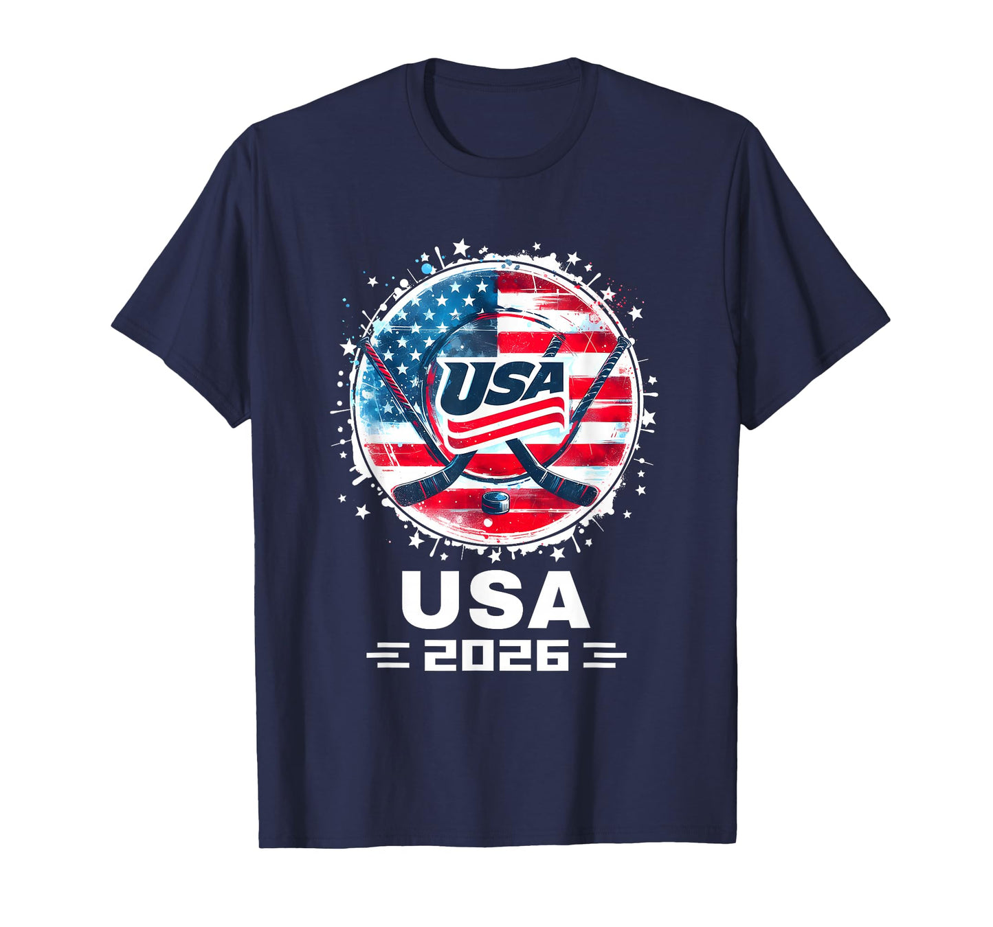 USA Team 2026 Hockey Shirt for Men Women Children Hockey T-Shirt