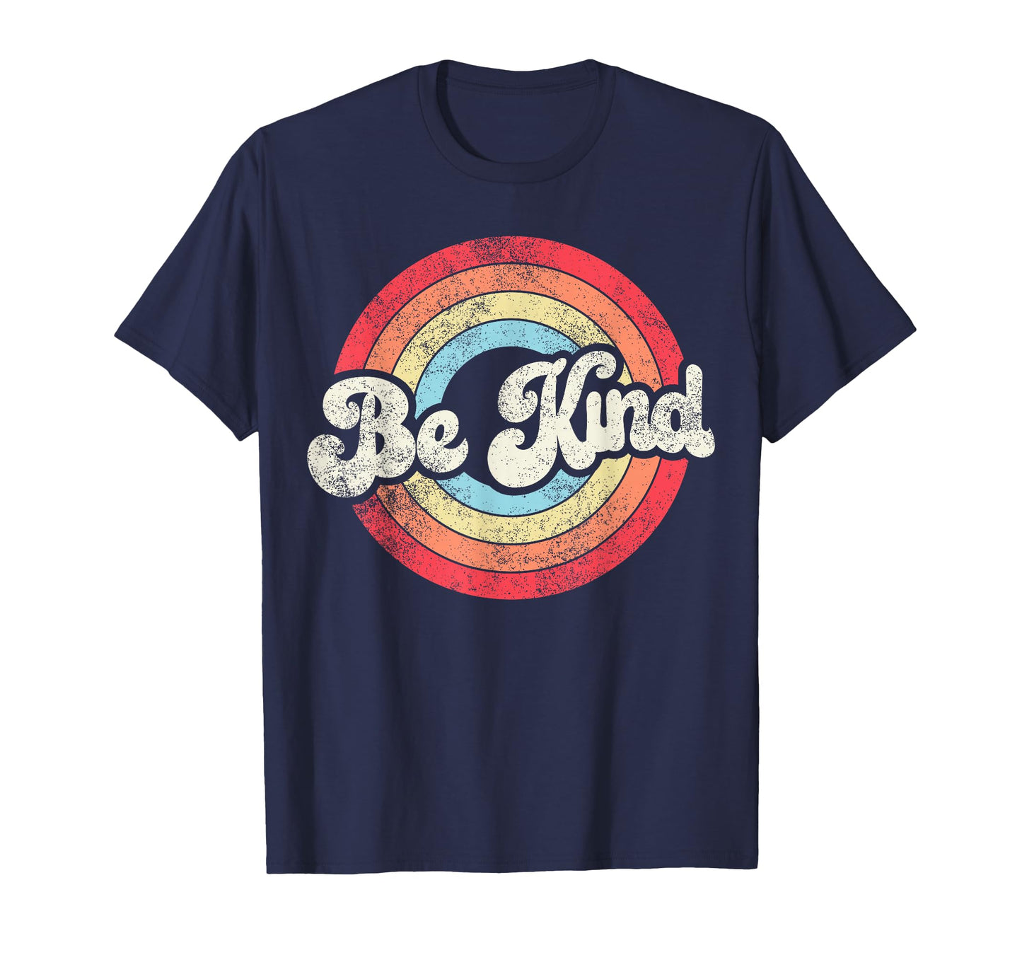 Be Kind Women Positive Inspirational Kindness Retro Vintage T-Shirt Small