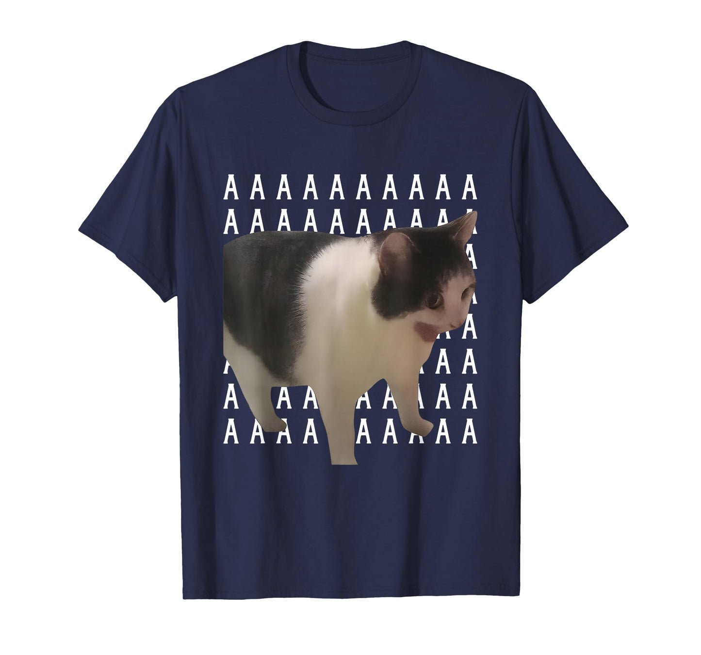 Screaming Cat Meme Funny Internet Meme Silly Cat Cute Kitten T-Shirt