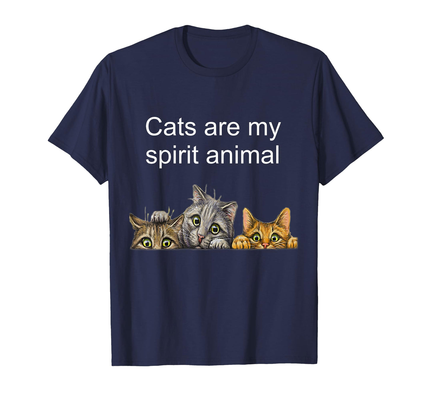 Cats are My Spirit Animal T-Shirt