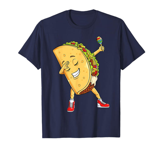 Taco Dab Funny Cinco De Mayo Fiesta Dabbing Taco Party T-Shirt